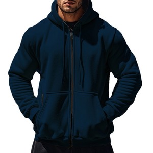 Nuovi set da uomo autunno inverno felpa con cerniera + pantaloni tuta Casual abbigliamento sportivo da uomo - Product Image 5