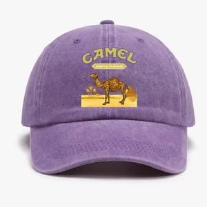 Cappellino da Baseball AliExpress Explosions Camel Trophy Vintage Lavabile 100% Cotone a 6 Pannelli Regolabile per Tutte le Stagioni con Stampa Old Daddy - Product Image 5