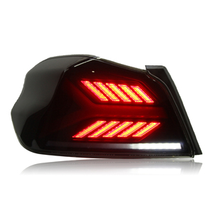 Đèn đuôi tùy chỉnh chất lượng cao cho 2014 2021 SUBARU WRX chảy tín hiệu rẽ động khởi động hệ thống chiếu sáng - Product Image 1
