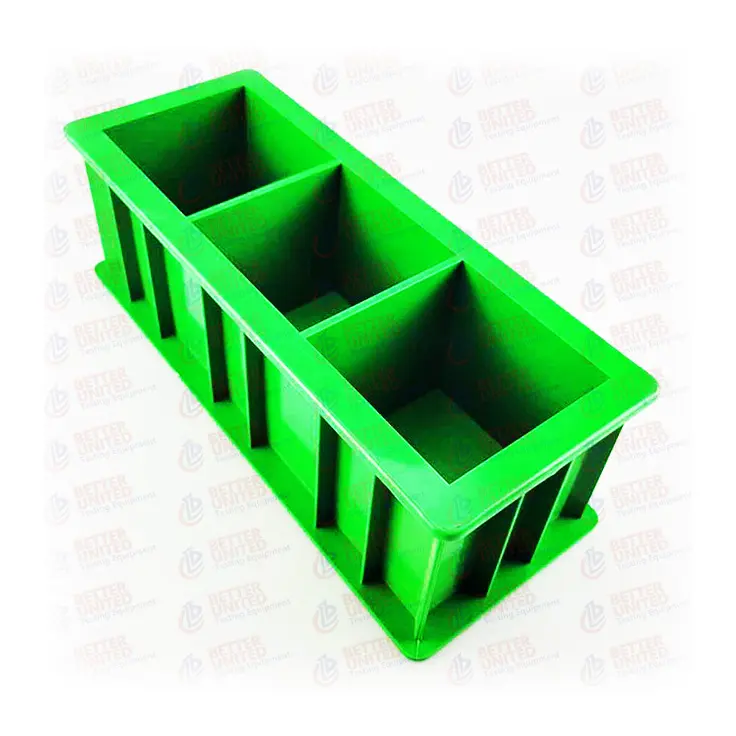 Best price Plastic Cement Mortar Mould 70.7mm Three Gang Cube Mould
