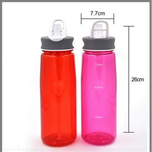 Bouteilles d'eau réutilisables recyclées vides de 800 ml à <span class=keywords><strong>prix</strong></span> réduit, sans BPA, pour fournisseur de bouteilles d'eau en plastique Tritan en vrac - Product Image 4