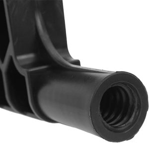 Herramienta de limpieza de canalones multiusos Diseño roscado Adjuntar postes estándar para limpiar cuchara Cuchara Gancho Limpieza de hojas - Product Image 3