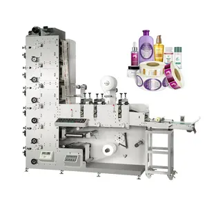 Hot production SY-320G gold foil Flexo label Printing Machinery For Roll to Roll Labels