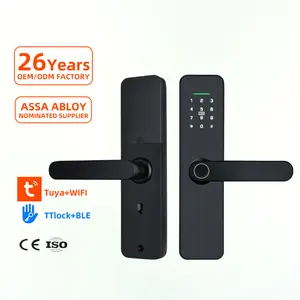 Automatic Smart Door Lock For House High Tech Smart Locks With Tuya APP