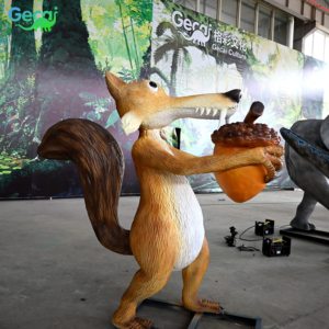 Modello di <span class=keywords><strong>scoiattolo</strong></span> dell'<span class=keywords><strong>era</strong></span> <span class=keywords><strong>glaciale</strong></span> parco divertimenti Gecai - Product Image 2