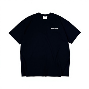 Camiseta de Manga Corta de Alta Calidad, 220 g/m², 100% Algodón Peinado, Tejido Suave y Transpirable, Estampado en Serigrafía, Estilo Hip Hop - Product Image 1