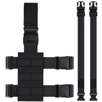 Sac de jambe tactique multifonctionnel Molle, sac banane de cuisse extérieur, pochette pour chargeur en nylon
