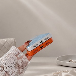 Leren telefoonhoesje, gewatteerd en schokbestendig voor iPhone - Product Image 4