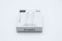 Câble de données 2-en-1 USB-C vers USB-C 20V 3A à charge rapide, 1M, en PVC, avec blindage tressé, pour tablettes et écouteurs - Vente en gros