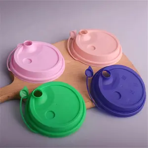 New Color Disposable Leakproof 90 mm Plastic Injection Lid Plastic Cap for Plastic Cup