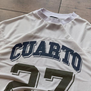 T-shirts de sport pour hommes en gros personnalisés de haute qualité 100% coton surdimensionnés à manches courtes imprimés - Product Image 6