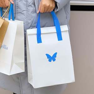 Sac d'épicerie réutilisable durable personnalisé, matériau non tissé isolé, feuille d'aluminium scellée, imperméable - Product Image 5