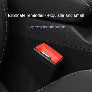 Car Safety <strong>Seat</strong> <strong>Belt</strong> Buckle Extension Extender Clip Alarm <strong>Stopper</strong> for tesla Model 3/y - Product Image 2