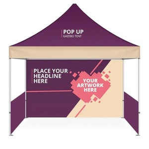 Carpa de feria comercial de tela Oxford 600D con marco de aluminio de 10*10 pies con logotipo personalizado para marketing al aire libre - Product Image 5