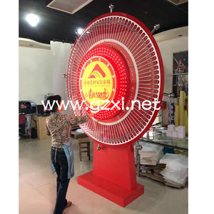 Rueda de premio de <span class=keywords><strong>Navidad</strong></span> LED de 2,2 metros Rueda de <span class=keywords><strong>destino</strong></span> giratoria independiente de efectivo y riqueza para productos deportivos y de entretenimiento - Product Image 2