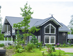 Casa prefabricada acogedora tradicional con techo a dos aguas y Valle - Product Image 4