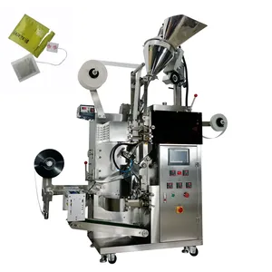 Automatische Teeblätter Granulat Doppel kammer filter Teebeutel Verpackungs maschine mit String Tag von Qindian Machinery