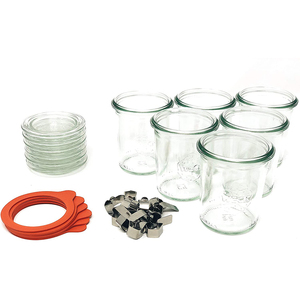 50ml,100ml,300ml,500ml Tapered Vetro Gelatina <span class=keywords><strong>weck</strong></span> Vasi Con Vetro di Tenuta In Gomma Coperchio e Morsetti - Product Image 3