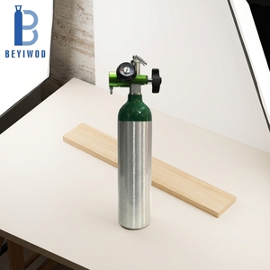 Bouteilles <span class=keywords><strong>d</strong></span>'oxygène en aluminium vides, légères <span class=keywords><strong>et</strong></span> durables, avec valves <span class=keywords><strong>et</strong></span> poignées - Product Image 1