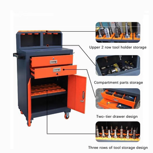 XCJ Iso 30 Bt40 Plastic Cnc <strong>Tool</strong> Holder <strong>Tool</strong> <strong>Cart</strong> Factory <strong>Mobile</strong> Metal Cnc BT40 <strong>Tool</strong> Holder Trolley for <strong>Workshop</strong> - Product Image 3