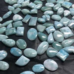 Piedra Preciosa Natural de Larimar Azul, Cabujón Suelto, Certificado IGI, Tamaño Libre, Proveedor Mayorista, Semipreciosa - Product Image 1