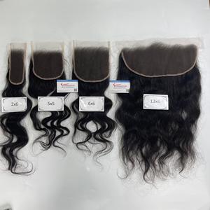 Producto caliente HD Cierre de encaje suizo 6x6 Cabello virgen crudo Cabello humano vietnamita Alta calidad a precio al por mayor - Product Image 3