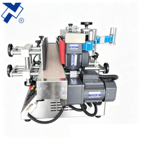 Machine d'étiquetage de bouteilles rondes entièrement automatique NY-822EA Nanyun, haute précision, pour vin, vodka, petites bouteilles, usine OEM