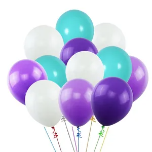 100pcs Factory Birthday Balloons Sale OEM Printed High Quality Colorful Pastel Balloons 12 Inch Natural Latex Balloon