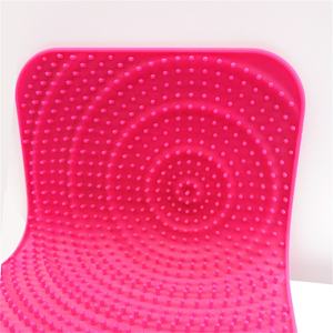 Oem Odm Step Tekening Ontwerp Gezondheidszorg Siliconen Voet Massager Badmat - Product Image 4