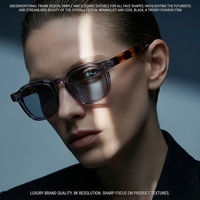 Nouvelles lunettes de soleil de luxe de la marque GM - Style rond haut de gamme avec protection UV400 - Spécialement conçues pour la conduite - Unisexe