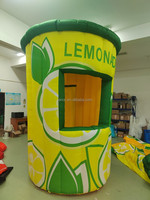 Stand gonflable commercial de limonade Offre Spéciale, stand gonflable de citrons