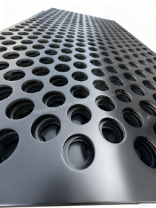 Feuille de gravure photochimique, feuille perforée, plaque perforée à trous ronds, grille en alliage d'aluminium, grille de haut-parleur - Product Image 4