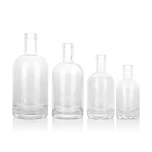 Botella de <span class=keywords><strong>licor</strong></span> de vino con logo personalizado, botella de <span class=keywords><strong>licor</strong></span> de cristal de lujo, 50ml, 100ml, 750ml - Product Image 6