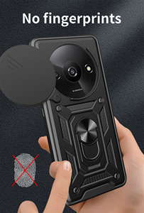 Fundas de teléfono móvil a prueba de golpes para Xiaomi 15 Ultra 5g 14T 13 Lite Poco X7 Pro 5g Ring Holder Kickstand Case Slide Camera Back Cover - Product Image 5
