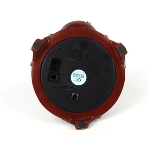 Teléfono Clásico de Madera y Metal <span class=keywords><strong>Rojo</strong></span>/Blanco de Estilo Vintage con Dial Giratorio, Accesorios de Cine Retro y Decoración del Hogar, 1 Año de Garantía - Product Image 5