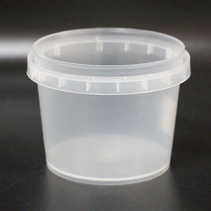 Ruly-vaso de plástico transparente o blanco para crema de cacahuete, envase de 500ML - Product Image 2