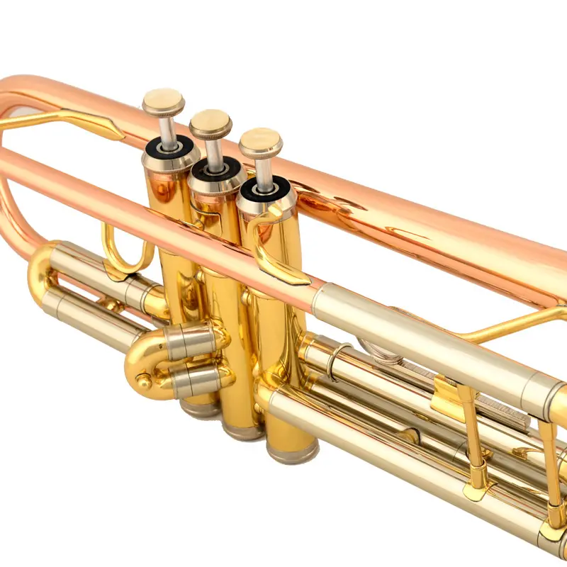 Tubo de bronze de fósforo principal para orquestra de trompete, instrumento musical de bronze