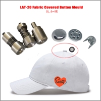 Set Kancing Atas Topi Baseball Grosir untuk Pembuatan Aksesoris Topi Baseball
