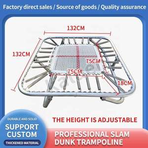 Mini <span class=keywords><strong>trampoline</strong></span> <span class=keywords><strong>de</strong></span> gymnastique intérieur/extérieur <span class=keywords><strong>de</strong></span> 8 pieds avec cadre métallique durable <span class=keywords><strong>pour</strong></span> la perte <span class=keywords><strong>de</strong></span> poids et la combustion des graisses - Product Image 4