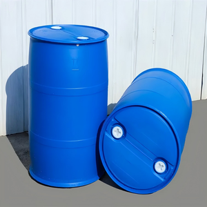 Seau de 55 gallons durable de tambour en <span class=keywords><strong>plastique</strong></span> PP HDPE bleu de <span class=keywords><strong>200</strong></span> <span class=keywords><strong>litres</strong></span> pour le stockage d'huile ou d'eau de produits chimiques - Product Image 2