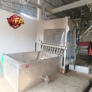 อุปกรณ์โรงฆ่าสัตว์สุกร WFA สายการผลิตสำหรับการแปรรูปสุกร เครื่องกำจัดขนแบบไฮดรอลิก อุปกรณ์กำจัดขนในโรงฆ่าสัตว์สุกร - Product Image 1