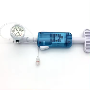 Perlengkapan dokter hewan balon Inflator kateter kardiologi angiografi balon PKP alat inflasi - Product Image 2