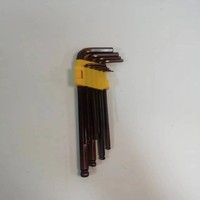 Clé Allen de type 7 Outils à main Clé Allen en acier trempé Tournevis Clé Allen de type L