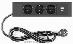 Biqio boîte de <span class=keywords><strong>prise</strong></span> encastrée conférence <span class=keywords><strong>prise</strong></span> de courant encastrée bureau œillet d'alimentation <span class=keywords><strong>prise</strong></span> meubles encastré sortie de bureau - Product Image 5