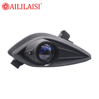 Aililaisi Nouveau projecteur antibrouillard Bi-LED en aluminium, faisceau laser haut/bas, étanche IP-67, 12V, jaune pour Hyundai Elantra, blanc