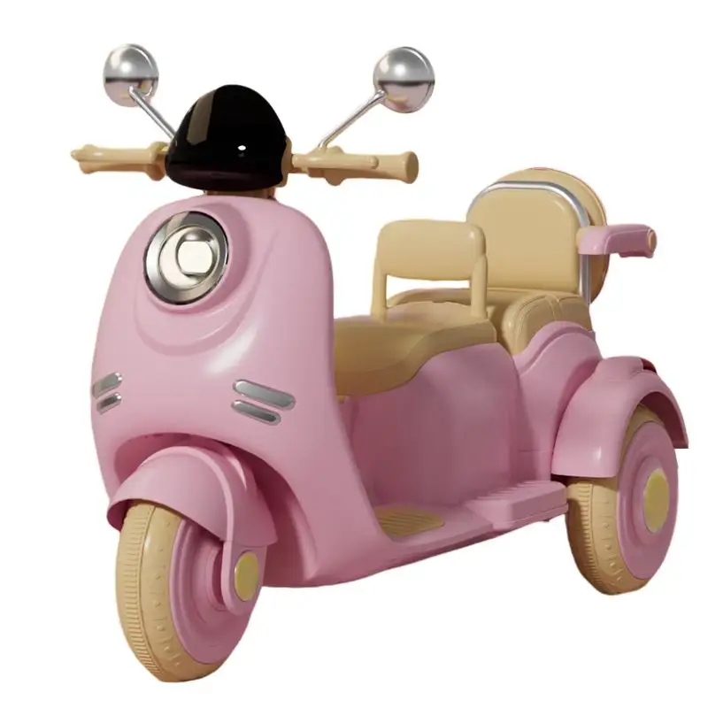 Nouvelle moto électrique de charge pour enfants 1-8 ans Double personne jouet monter sur des voitures enfants Tricycle moteur