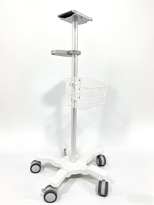 QD-MHA3 Omni-Directionele Medische Kar Met Quick-Release Mount/Er Crash Cart Compatibel Met Philips & Ge Monitoren - Product Image 6