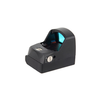 Lunette de visée à point rouge LUGER HD1079, 7 couleurs, luminosité réglable pour les activités de plein air