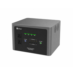 Générateur solaire portable Aufiner 1000W 2000Wh, batterie LiFePO4, onduleur à onde sinusoïdale pure, station d'alimentation solaire pour ordinateur portable, téléphones mobiles, téléviseur - Product Image 1
