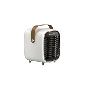 New Design Mini PTC Ceramic Fan Heater 1000w Overheat Tip-over Protection Heater Mini Desktop Air Electric Heater